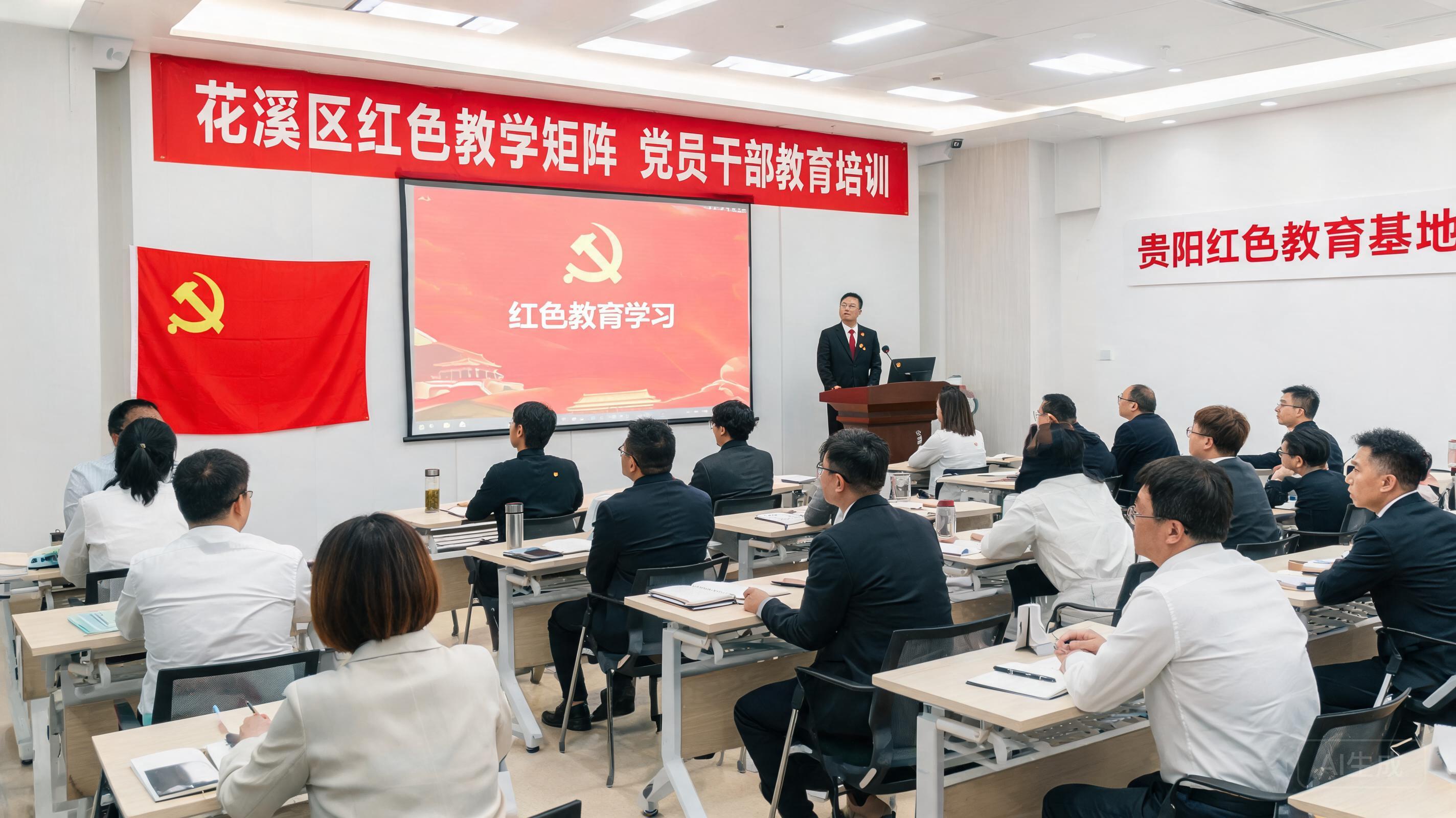 花溪区构建红色教学矩阵推动党员干部教育培训提质增效